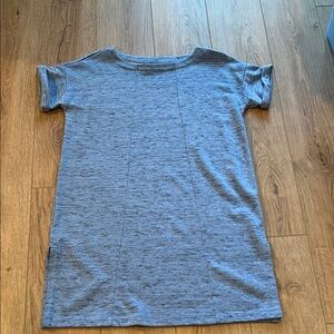 Heather Blue Short Sleeve Knit Dress by JJill Med